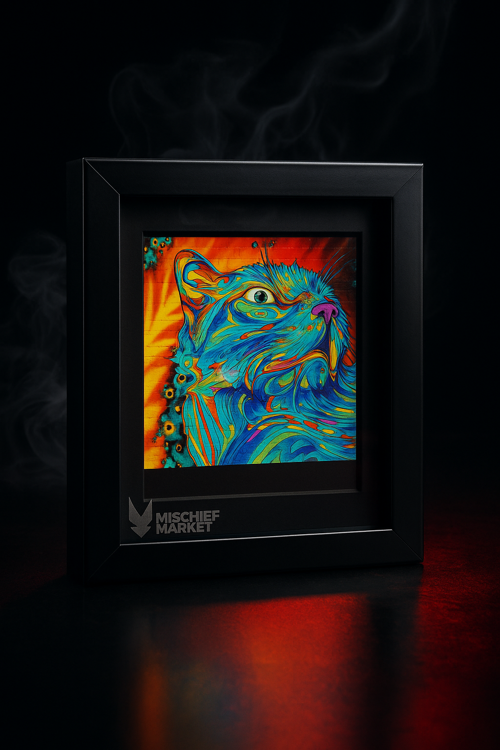 Framed Blotter Art (RGB rectangle )