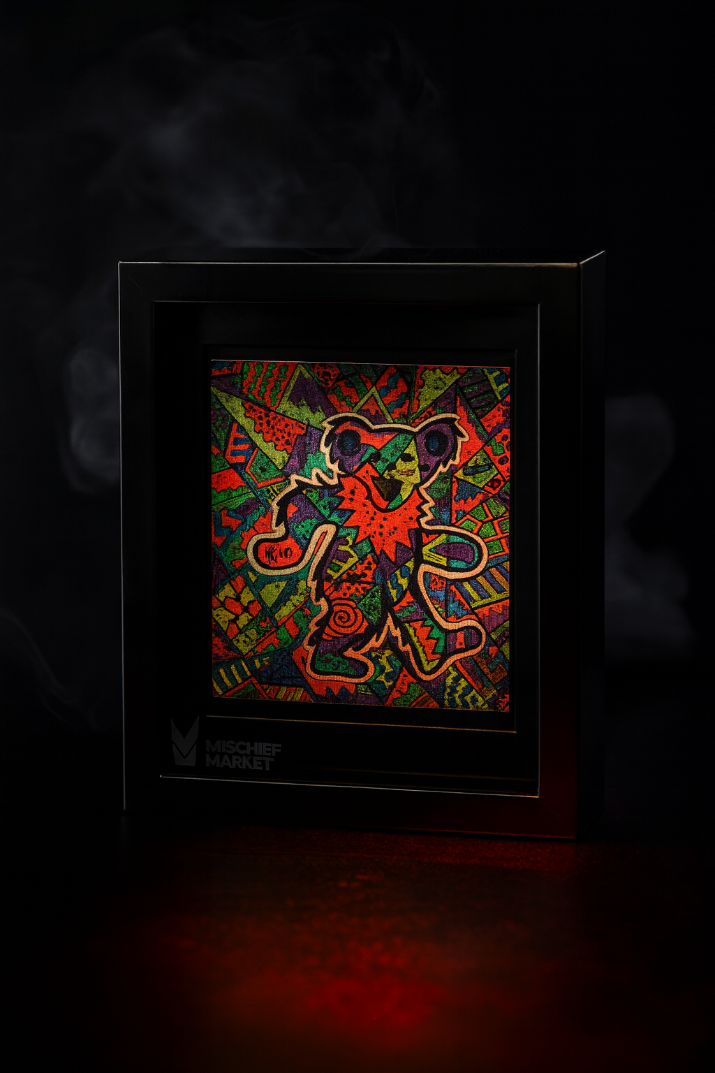 Framed Blotter Art (RGB rectangle )